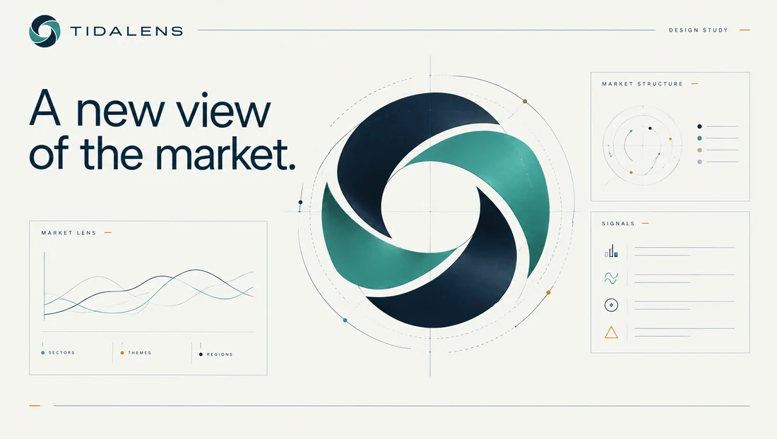 Tidalens — Visual direction editorial illustration