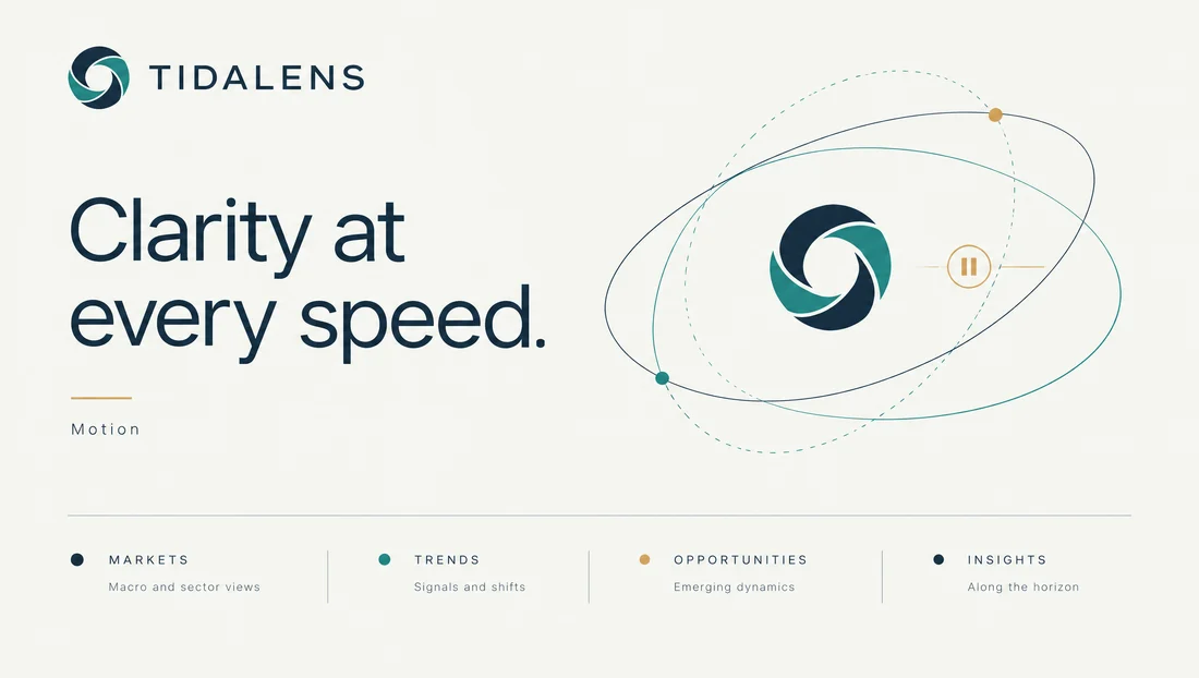 Tidalens — Motion and accessibility editorial illustration